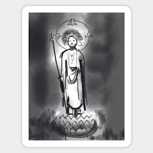 Jizo Bodhisattva Sticker